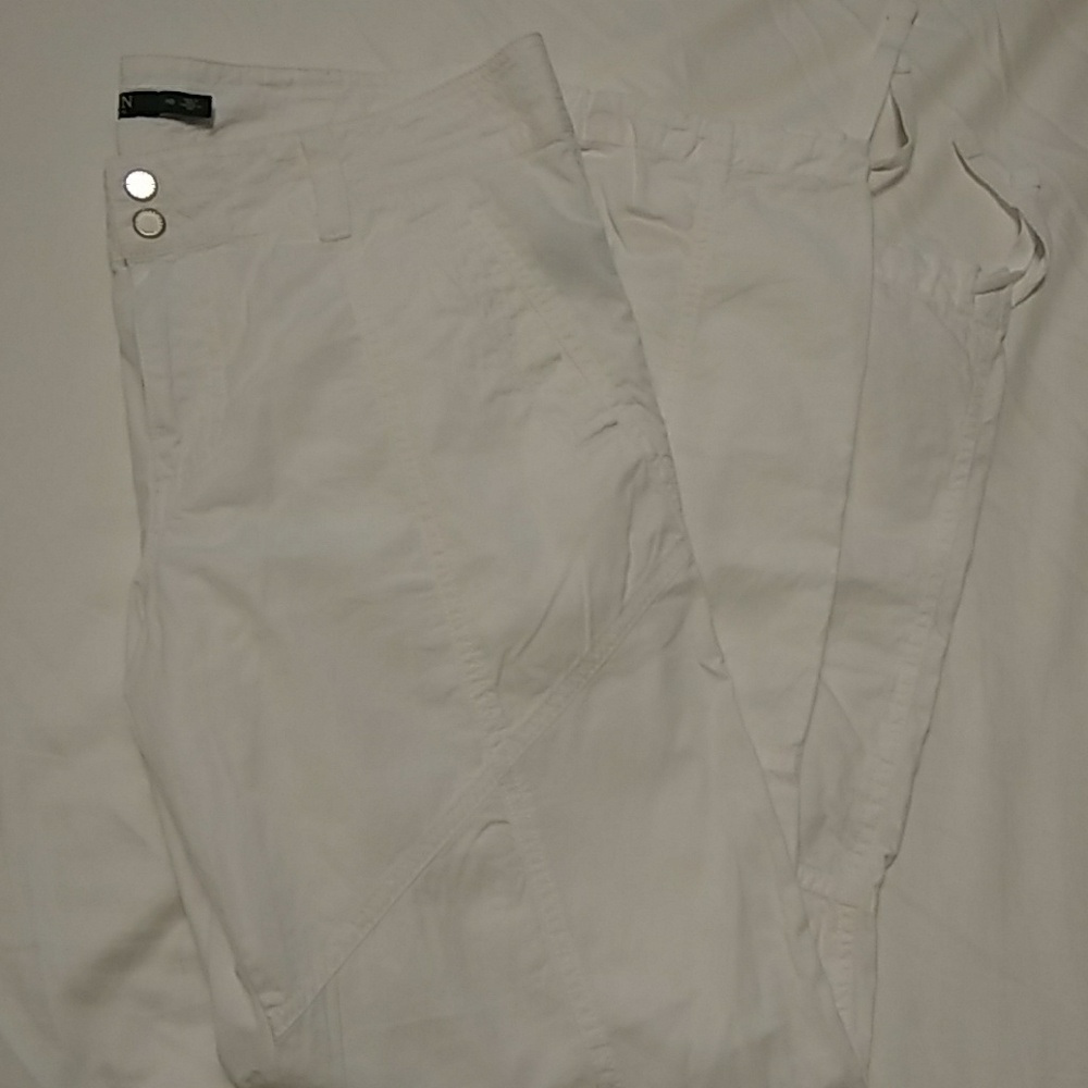 Ralph Lauren White Cargo Pants